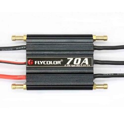 Flycolor Waterproof 70A 2-6S Brushless ESC 5.5V/5A BEC - 1