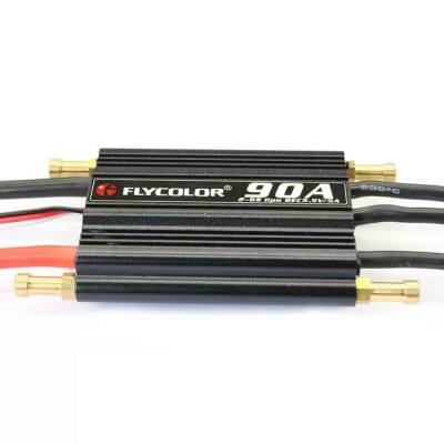 Flycolor Waterproof 90A 2-6S Brushless ESC 5.5V/5A BEC - 2