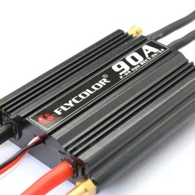 Flycolor Waterproof 90A 2-6S Brushless ESC 5.5V/5A BEC - 3