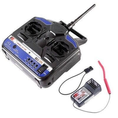 Flysky FS-CT6B 2.4Ghz 6 Channel Remote and R6B Receiver - 2