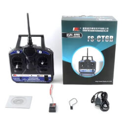 Flysky FS-CT6B 2.4Ghz 6 Channel Remote and R6B Receiver - 3