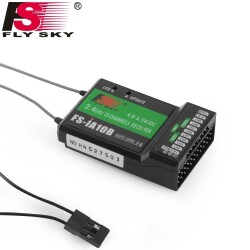 Flysky FS-i6S 2.4GHz 10 Channel Remote and FS-IA10B Receiver - 2