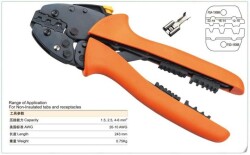 FSA156B - Non-insulated Terminal Squeezer 0.5-1.5,1.5-2.5,4-6 mm2 - 2