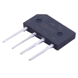 GBL610 - 6A 1000V Comb Type Bridge Diode 