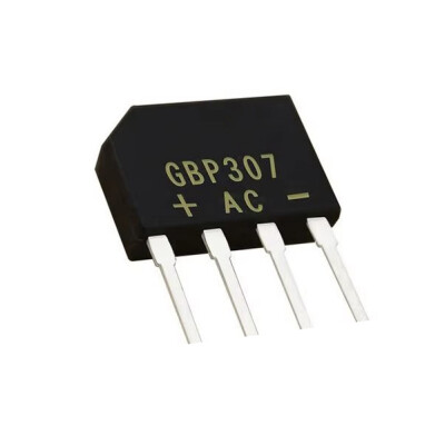 GBP307 - 3A 700V Comb Type Bridge Diode - Short Leg - 1