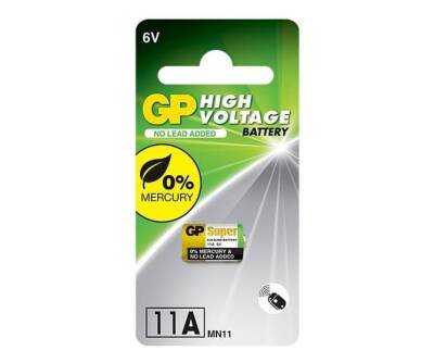GP 11A 6V Alkaline Battery - Remote Battery - 1