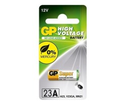 GP 23A 12V Alkalin Pil - Kumanda Pili - 1