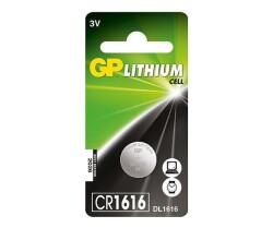 GP CR1616 3V Lithium Battery 