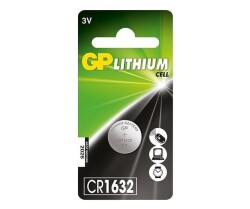 GP CR1632 3V Lithium Battery 