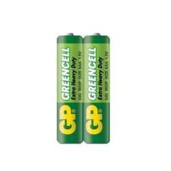 GP Greencell 2 Pack Slim Pen Batteries AAA 