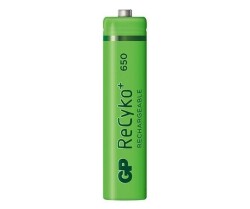 GP ReCyko+ 2 Pack 650mAh AAA Rechargeable Batteries - 2