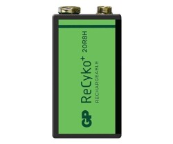 GP ReCyko+ 9V 200mAh Rechargeable Battery - 2