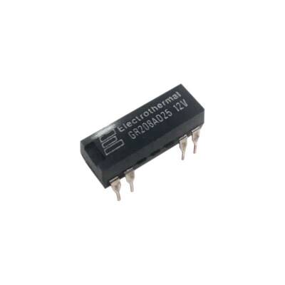 GR208-AD25-12V Reed Relay Double Contact N/O 12VDC 0.5A - 1