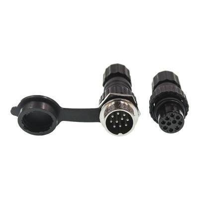 GX-16 10-Pin Waterproof Mike Connector - 1