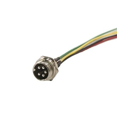 GX-16 5-Pin Wired Mike Connector - Male - 1