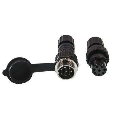 GX-16 8-Pin Waterproof Mike Connector - 1