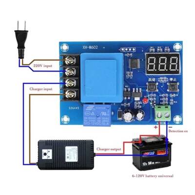 HCW-M633 3.7-120V Lithium Battery - Battery Charge Control Circuit - 3