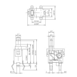 HD-01-A Micro Switch 4-Pin - 2