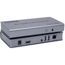 HDMI 4K 120M KVM Extender - HDMI+USB+IR To Cat5E/6 