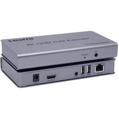 HDMI 4K 120M KVM Extender - HDMI+USB+IR To Cat5E/6 - 1