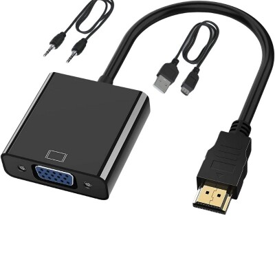 Hdmi - VGA Çevirici Dönüştürücü Adaptör - 1