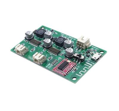 HF69B Bluetooth DC 5V/3.7V 2X6W Power Amplifier Circuit - 2