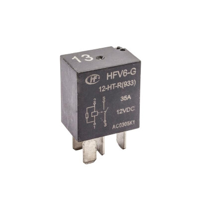 HFV6-G/12-HT-R 12V 35A Automotive Relay 4-Pin - 1