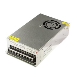 Hightek 12V 30A Metal Kasa Adaptör - LED Driver - 1