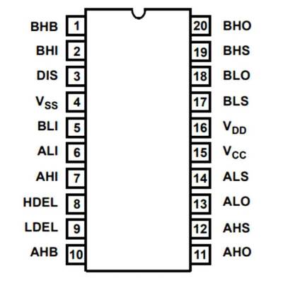 HIP4081AIP DIP-20 Mosfet Driver IC - 2