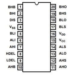 HIP4081AIP DIP-20 Mosfet Sürücü Entegresi - 2