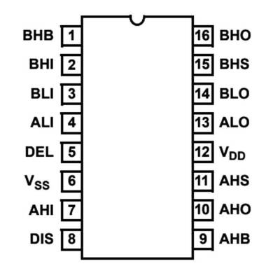 HIP4082 SOIC-16 Smd Mosfet Driver IC - 2