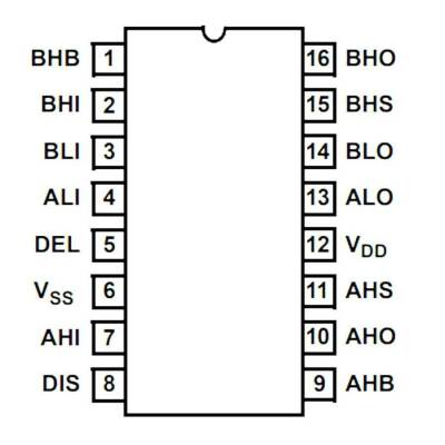 HIP4082IP DIP-16 Mosfet Driver IC - 2