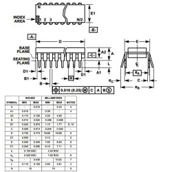 HIP4082IP DIP-16 Mosfet Sürücü Entegresi - 3