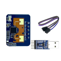 HLK-LD2410C 24Ghz Radar Motion Detection Sensor Module Kit 