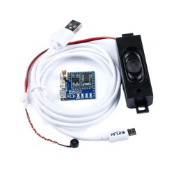 HLK-V20 Voice Recognition Module Speaker+Microphone Test Kit 