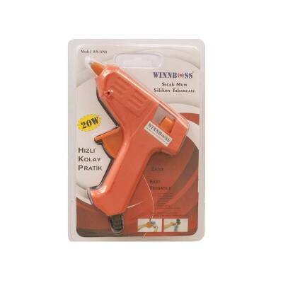 Hot Melt Glue Gun 20W - Orange - 1