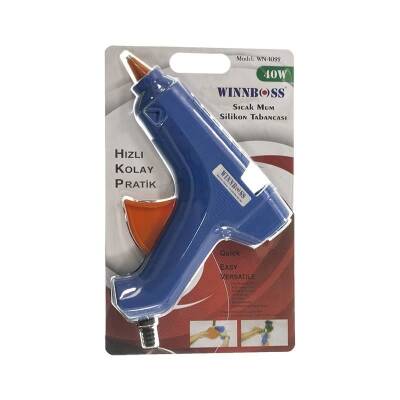 Hot Melt Glue Gun 60W - Blue - 1