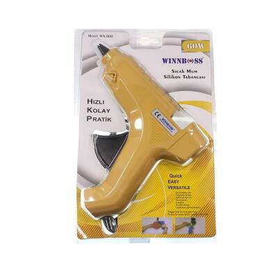 Hot Melt Glue Gun 60W - Yellow - 1