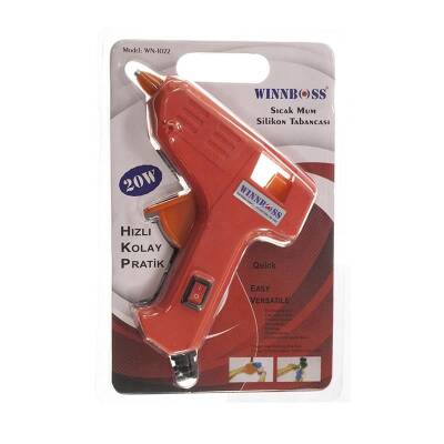 Hot Melt Glue Gun Switched 20W - Orange - 1