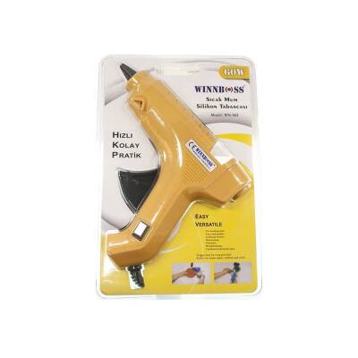 Hot Melt Glue Gun Switched 60W - Yellow - 1