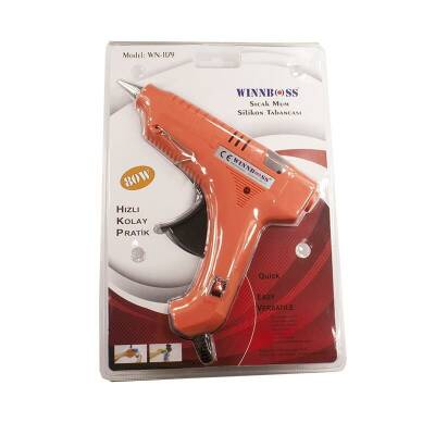 Hot Melt Glue Gun Switched 80W - Orange - 1