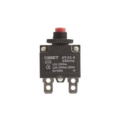 HT-01-A 18A Overcurrent Protective Circuit Breaker Fuse - Red - 1