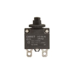 HT-01-A 3A Overcurrent Protective Circuit Breaker Fuse - 1