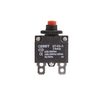 HT-01-A 7A Overcurrent Protective Circuit Breaker Fuse - Red - 1