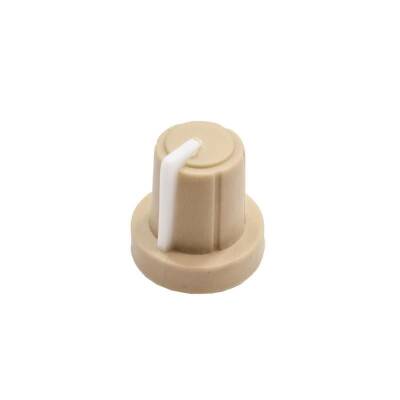 HT1621 16mm Potentiometer Knob - Beige - 1