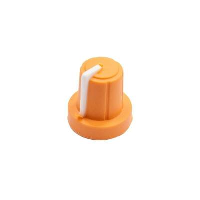 HT1621 16mm Potentiometer Knob - Orange - 1