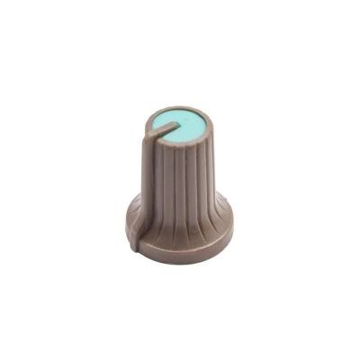 HT500 15mm Potentiometer Knob Brown - 1