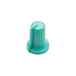 HT500 15mm Potentiometer Knob Green 