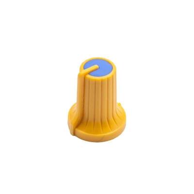 HT500 15mm Potentiometer Knob Orange - 1