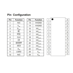 HV513WG-G SOIC-24 Seri Paralel Dönüştürücü Entegre - 2